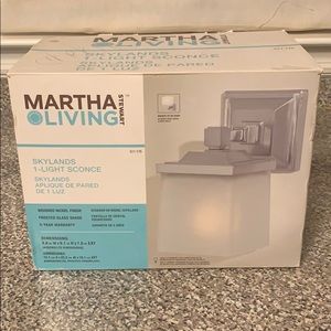Martha Stewart Light Sconce/Fixture
